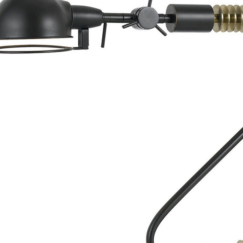 Metal Desk Table Lamp With Bronze Dome Shade - Bronze