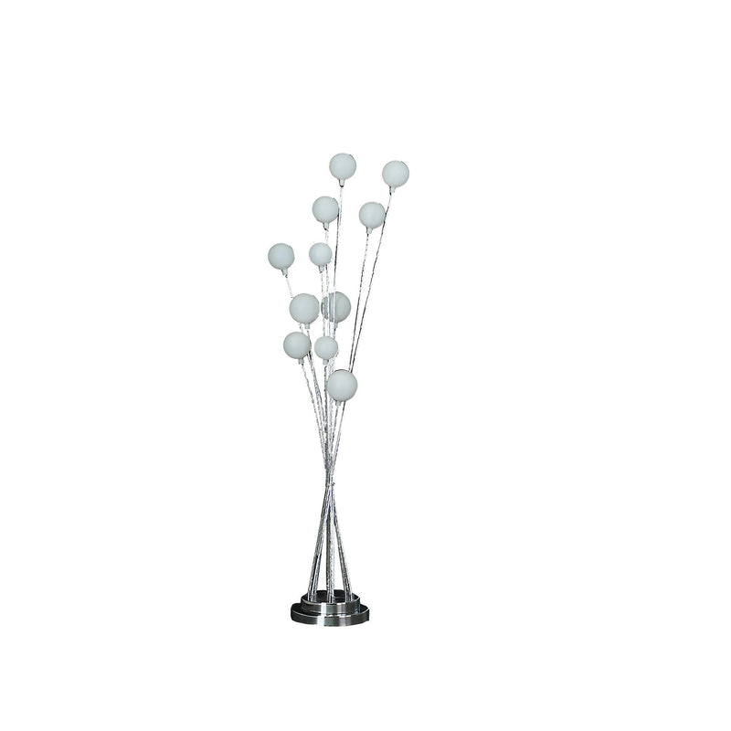 46" Multi Light LED Novelty Floor Lamp - Chrome