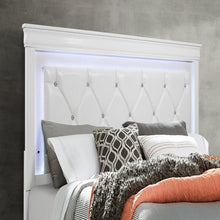 Load image into Gallery viewer, Shaker - Bed With LED Lighting And Crystal Inspired Tufted Headboard
