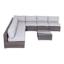 Load image into Gallery viewer, Seating Set With Cushions Handcrafted Wicker Design

