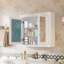 Load image into Gallery viewer, Wall-Mounted Medicine Cabinet With 2 Mirrors, Adjustable Shelves

