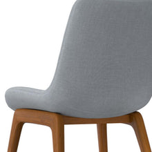 Load image into Gallery viewer, Solid Wood Dining Parsons Chairs (Set of 2) - Gray / Walnut
