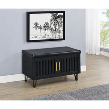 Load image into Gallery viewer, Clackamas - 2 Door Storage Bench With Padded Seat

