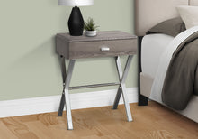 Load image into Gallery viewer, Accent Side X Table, Storage Drawer, Contemporary &amp; Modern

