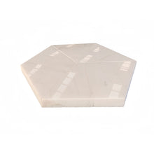 Load image into Gallery viewer, Hexagon Natural Marble Polished Tile For Wall And Floor (Set of 12)
