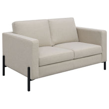 Load image into Gallery viewer, Dulcie - Loose Back Loveseat - Oatmeal
