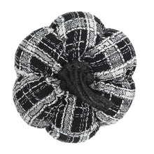 Load image into Gallery viewer, Light Plaid Pumpkin, For Holiday Halloween Decor - Black / White
