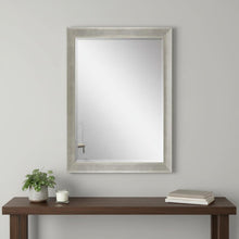 Load image into Gallery viewer, 41" Solid Wood Framed Accent Mirror - Silver
