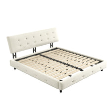 Load image into Gallery viewer, Tufted Headboard With Extra-Large Ultra-Soft Cloud Pillow Design
