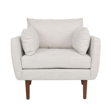 Load image into Gallery viewer, Luminate - Upholstered Fabric Club Chair With Tapered Legs And 2 Accent Pillows
