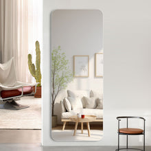 Load image into Gallery viewer, Full Body Round Corner Mirror For Living Room Bedroom Cloakroom High Quality 5Mm Explosion Proof Glass - Silver / Clear
