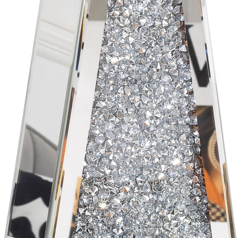 Mirrored Table Vase (642848) - Silver
