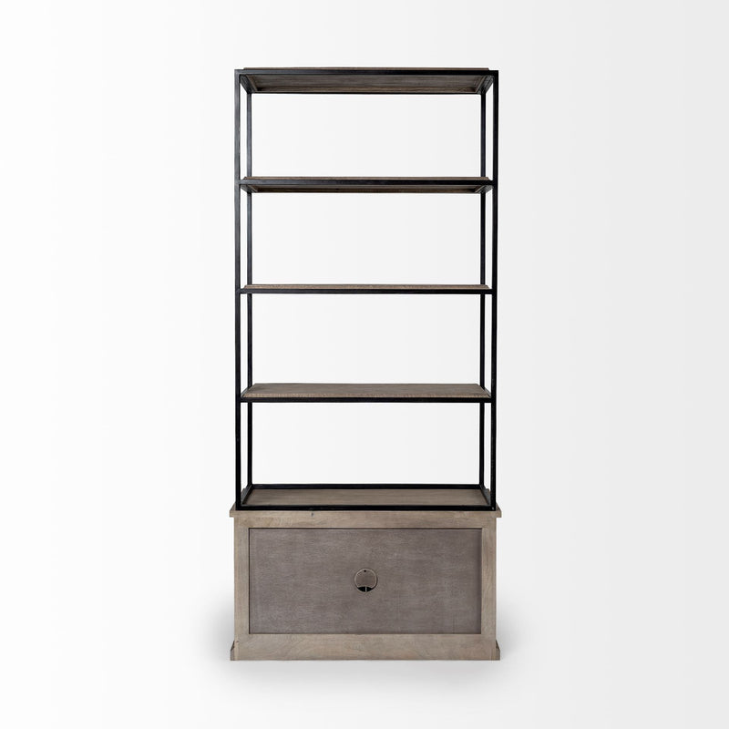 Three Tier Bookcase (380594) - Brown