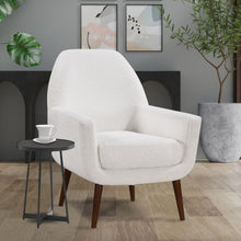 Load image into Gallery viewer, Ranlo - Round Accent Table With Geometric Legs - Black
