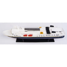 Load image into Gallery viewer, Hand Painted Model Boat (624251) - White / Blue
