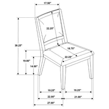 Load image into Gallery viewer, Verdugo - Cushioned Dining Chair (Set of 2) - White Washed
