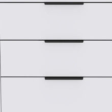 Load image into Gallery viewer, 28" Wood Three Drawer Dresser - White
