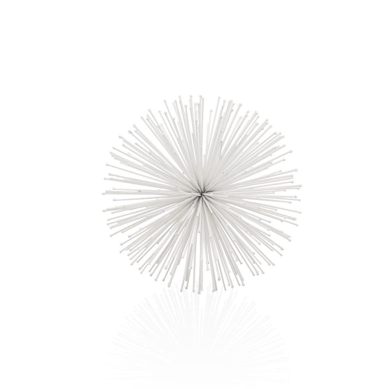 Decorative Orb Tabletop Sculpture (480038) - White