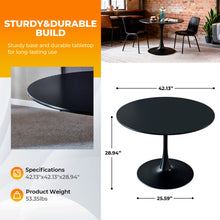 Load image into Gallery viewer, Mid-Century Tulip Dining Table With Round Top
