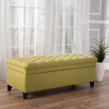 Load image into Gallery viewer, Juliana - Storage Ottoman With Birch Legs
