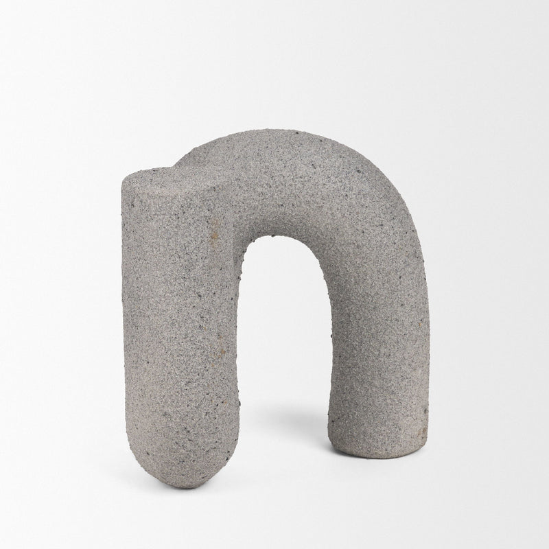 Decorative Wall Sculpture (729147) - Gray