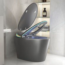 Load image into Gallery viewer, Unique Smart Toile With Built In Bidet, Auto Open / Close Seat, Foot Sensor, LED Display, Night Light, Warm Water &amp; Dryer Ceramic

