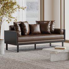 Load image into Gallery viewer, Contemporary Oversized Loveseat With Accent Pillow

