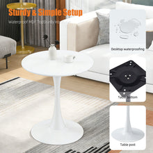Load image into Gallery viewer, Round Dining Table With Tulip Style Base
