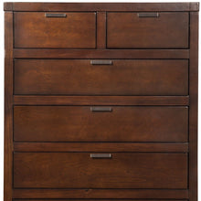 Load image into Gallery viewer, Solid Six Drawer Chest - Brown
