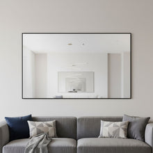 Load image into Gallery viewer, Jumbo Minimal Bathroom Vanity Mirror - Black
