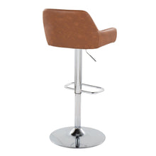 Load image into Gallery viewer, Daniella - Contemporary Adjustable Barstool With Swivel With Rounded Rectangle Footrest (Set of 2)
