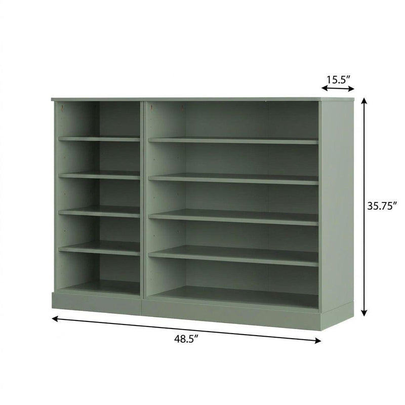 Solid Woodshoe Storage Cabinet (755955) - Sage