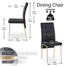 Load image into Gallery viewer, High Back Nordic Dining Chair Modern Chair With Color Legs
