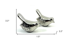 Load image into Gallery viewer, Bird Tabletop Sculpture (Set of 2) - Silver
