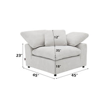 Load image into Gallery viewer, Naveen - Modular Sectional With Ottoman
