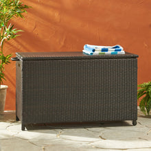 Load image into Gallery viewer, Blake - Wicker Cushion Box - Brown Multi
