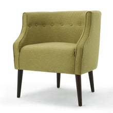 Load image into Gallery viewer, Contemporary Upholstered Club Chair With Button Tufting
