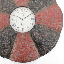 Load image into Gallery viewer, Novelty Analog Wall Clock - Red / Black
