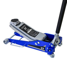 Load image into Gallery viewer, Hydraulic Trolley Floor Jack With Extra Saddle, Fits Suvs And Extended Height Trucks - Blue / Silver
