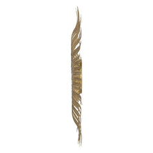 Load image into Gallery viewer, 28" Sunburst Iron Framed Accent Mirror - Gold
