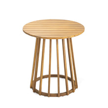 Load image into Gallery viewer, Outdoor Round Top Dining Table, Round Bistro Table - Teak
