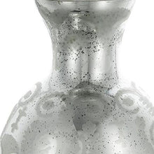 Load image into Gallery viewer, Floral Table Vase - Antiqued Silver
