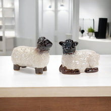 Load image into Gallery viewer, Poly Figurine Tabletop Sculpture (Set of 6) - White
