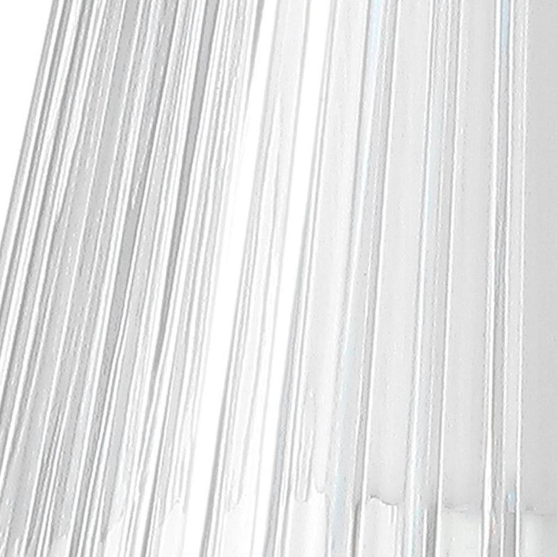 USB Table Lamp With Empire Shade - White