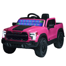 Load image into Gallery viewer, 12V Kids Ride On Car With Remote Control, 4 Wheel Shock Absorption, Multifunctional Music Player Perfect Gift For Toddlers - Pink
