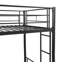 Load image into Gallery viewer, METAL BUNK BED BLACK
