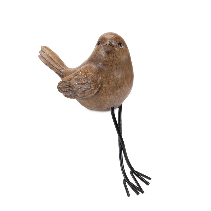 Poly Figurine Tabletop Sculpture (Set of 6) - Brown