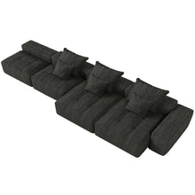 Load image into Gallery viewer, Modern Oversized Diy Combination Modular Sectional Sofa With Pillows
