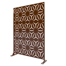 Load image into Gallery viewer, Three Panel Screen Room Divider (562865) - Brown
