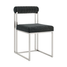 Load image into Gallery viewer, Upholstered Polyester Chairs (Set of 2) - Gray
